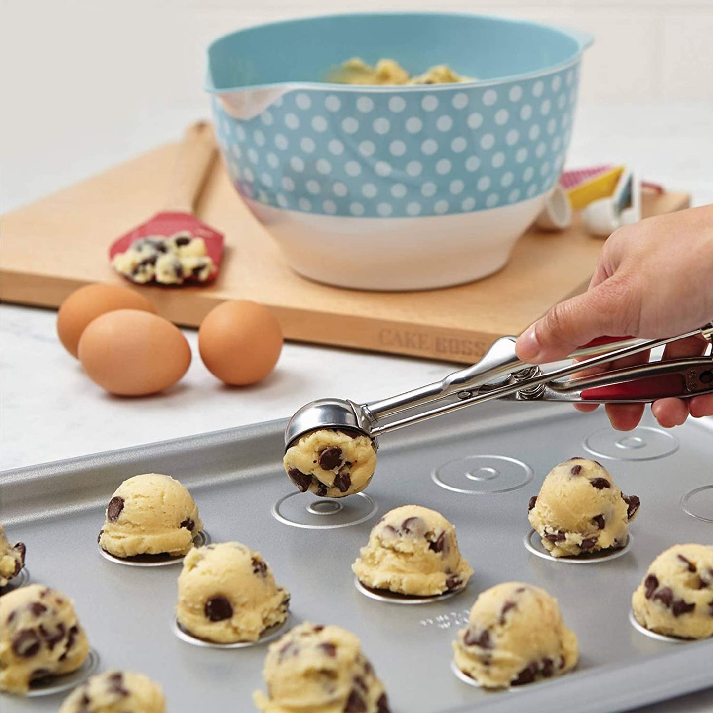 Premium Stainless Steel Ice Cream Scoop