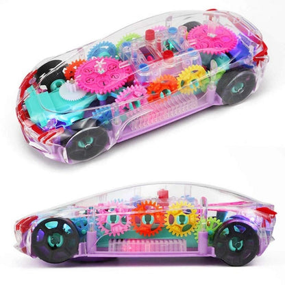 360° Rotating Future Musical Car Toy with Lights