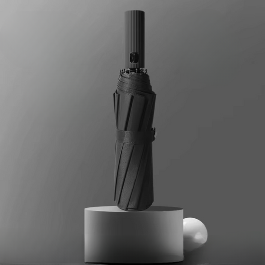 Compact Travel Umbrella with Windproof Design Gray Ghana