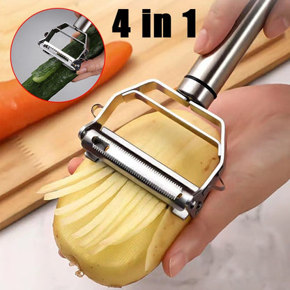 1 Set Stainless Steel Peeler & Slicer