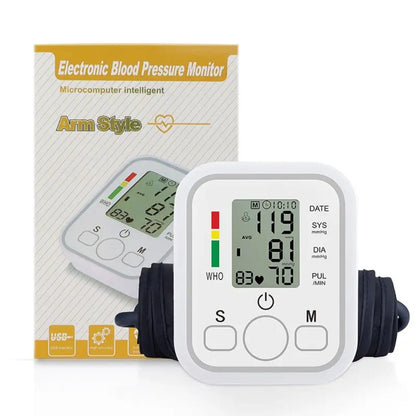 Digital Blood Pressure Monitor – Fully Automatic,Easy-to-Use Home Health Device
