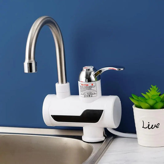 Electric Kitchen Water Heater Tap – Instant Hot Water Faucet