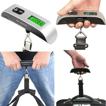 Portable Digital Luggage Scale – LCD Display