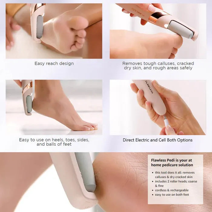 Electric Foot File Grinder – Pedicure Tool for Dead Skin & Callus Removal