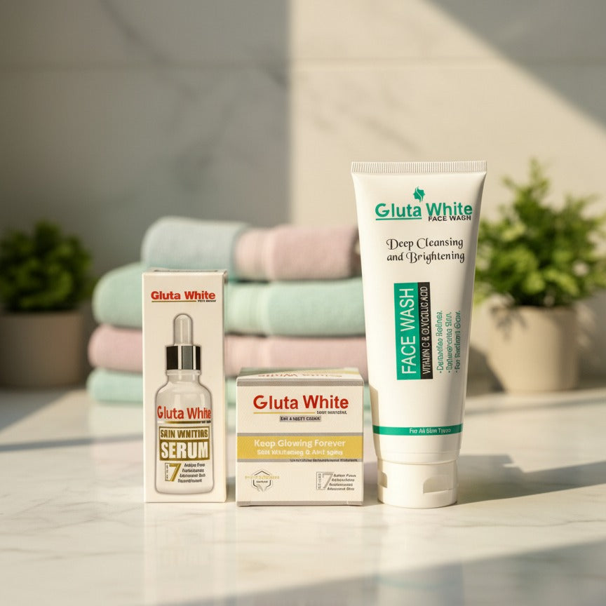Gluta Facewash 100ml & Gluta Serum 30ml Deal