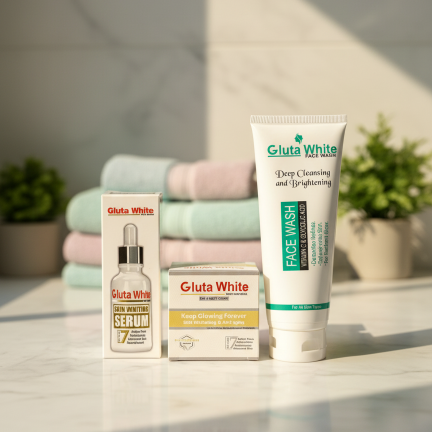 Gluta Facewash 100ml & Gluta Serum 30ml Deal