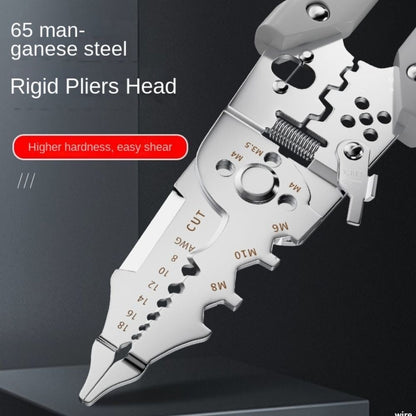 Multi-Function Wire Stripper And Cutter - Electrical Tool With Wire Cutting