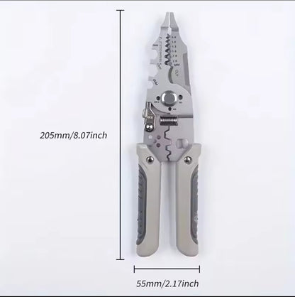 Multi-Function Wire Stripper And Cutter - Electrical Tool With Wire Cutting