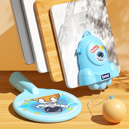 Hanging Ping Pong Game Set with 2 rackets and practice ball