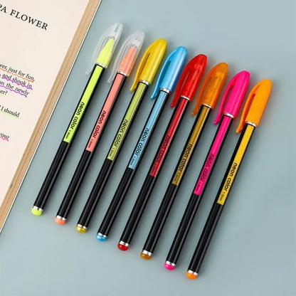 Gel Pen & Highlighter Set | 12 Pens