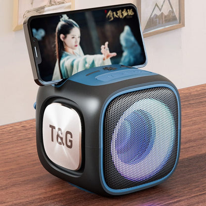 T&G Portable Bluetooth Speaker with LED Lights