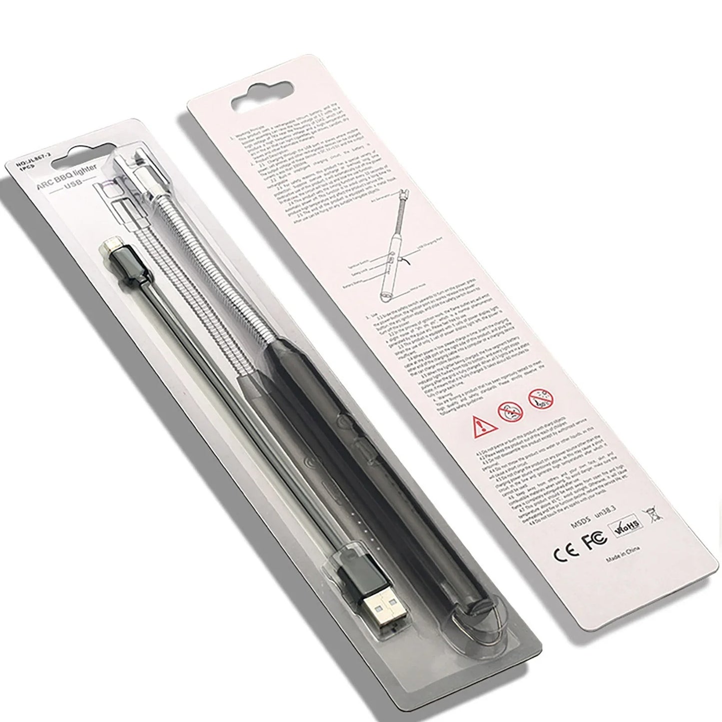 360° Outdoor Kitchen Lighter – USB Rechargeable Portable Electronic Arc Lighter