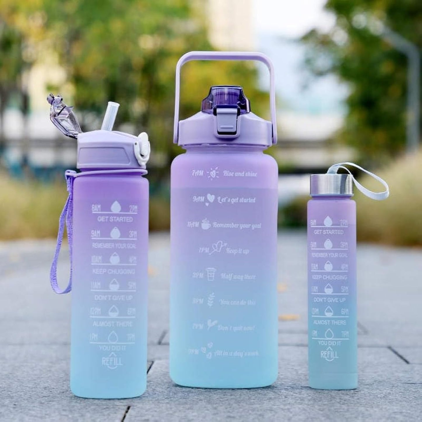 Sports Water Bottles 3 Pcs