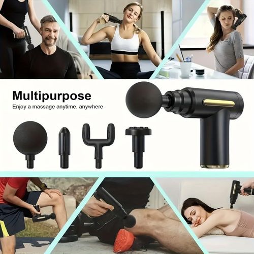 Massage Gun Deep Tissue – Portable Massager Gun with 6 Speeds