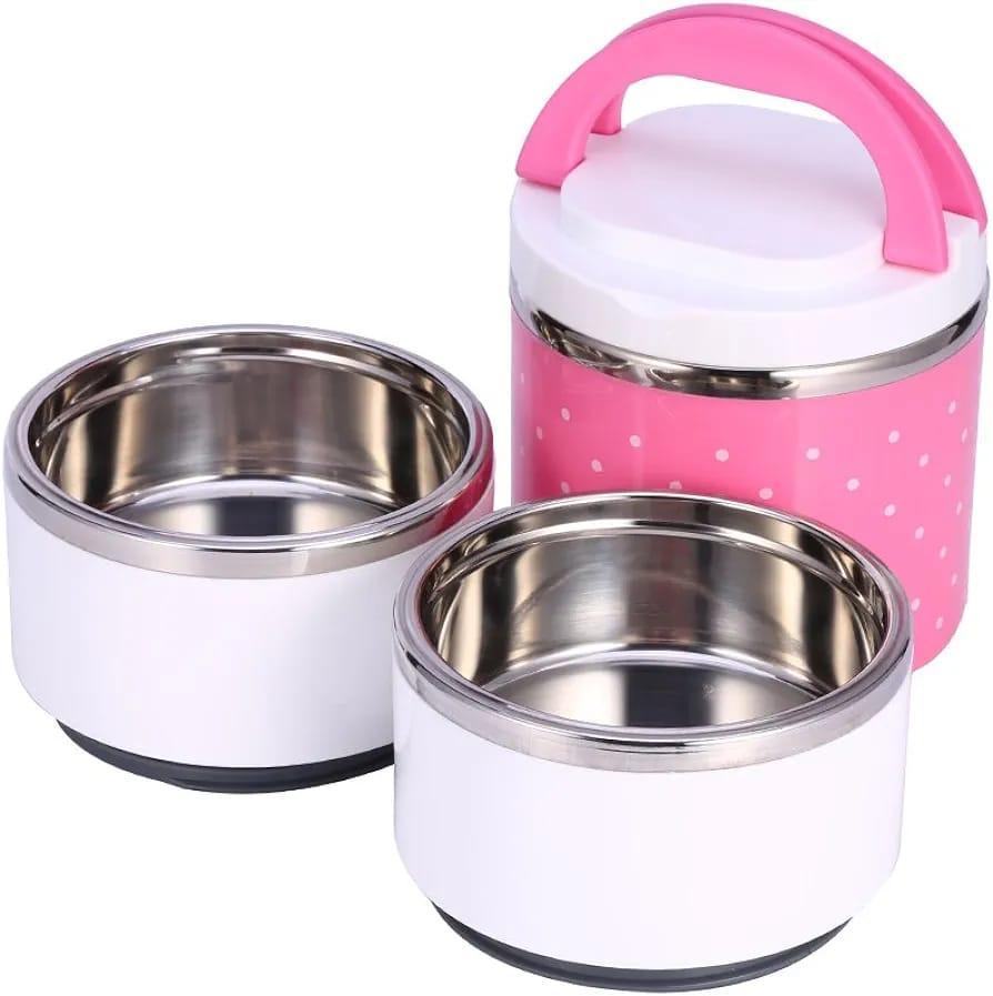 1 Pc 2 Layered Lunch Box