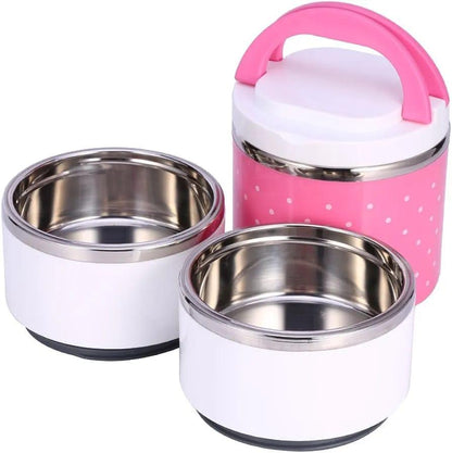 1 Pc 2 Layered Lunch Box