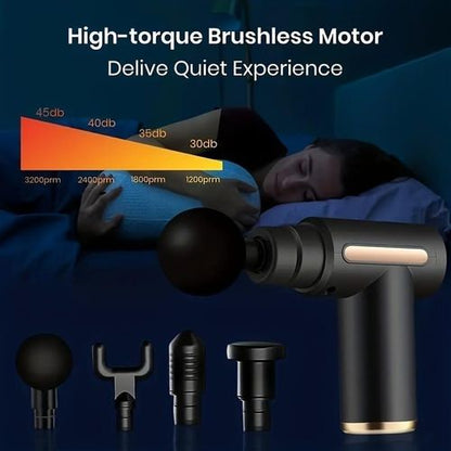 Massage Gun Deep Tissue – Portable Massager Gun with 6 Speeds