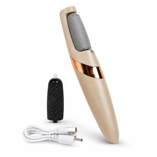 Electric Foot Callus Remover – Rechargeable Foot File with Dual Speed & Coarse/Fine Rollers |