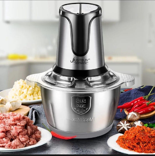 Stainless Steel 2 Speeds Big Capacity Electric Meat Grinder Food Processor