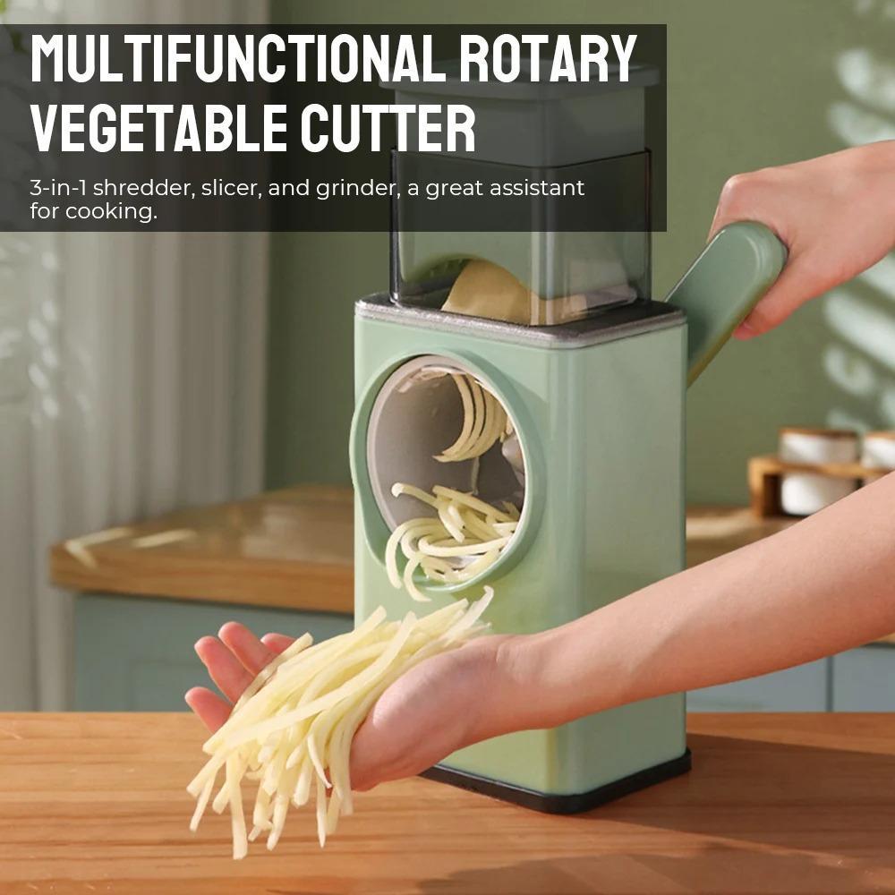 Rotatory Vegetable Cutter - 1 Pc Easy-to-Use Kitchen Essential for Food Preparation