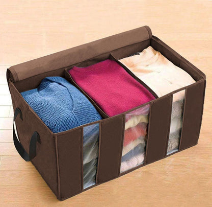 Durable Storage Bags - 1 Pc for Long-Lasting Use | Versatile Organizer in Brown