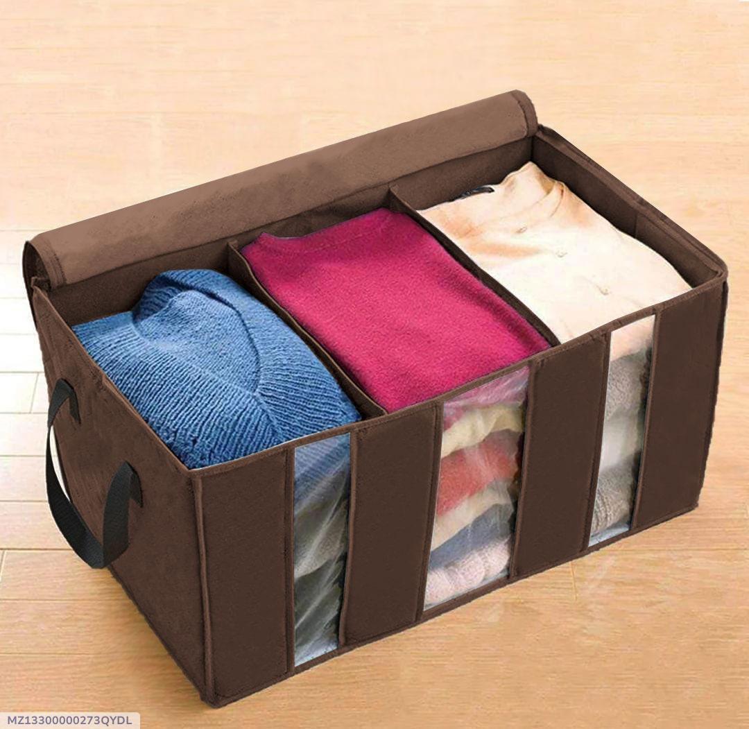 Durable Storage Bags - 1 Pc for Long-Lasting Use | Versatile Organizer in Brown
