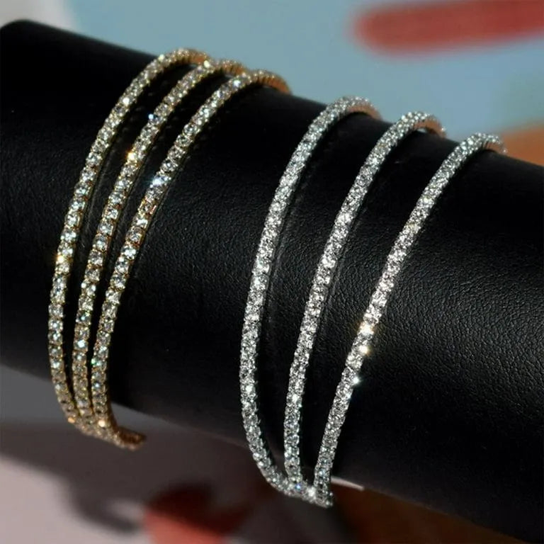 Zircon Charm Korean Bracelet (QPT-996)