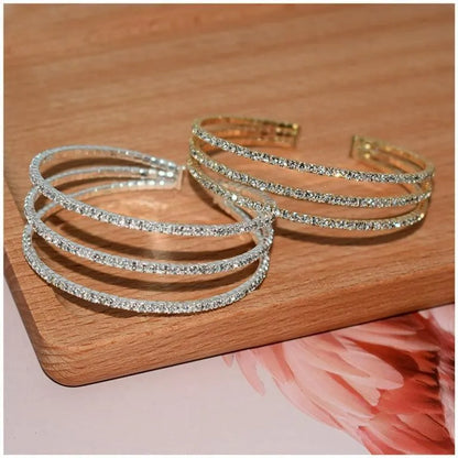 Zircon Charm Korean Bracelet (QPT-996)