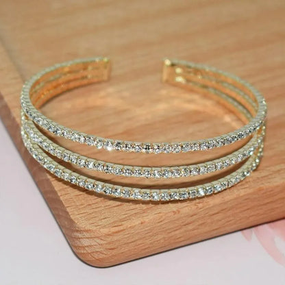 Zircon Charm Korean Bracelet (QPT-996)