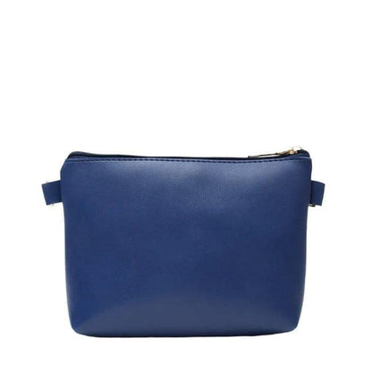 Chic Women's Faux Leather Shoulder Bag - 2 Pcs