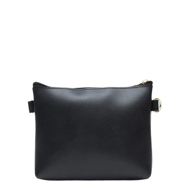 Chic Women's Faux Leather Shoulder Bag - 2 Pcs