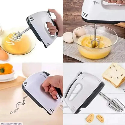 3 Pcs Egg Beater - Durable ABS Plastic Kitchen Essential for Effortless Mixing