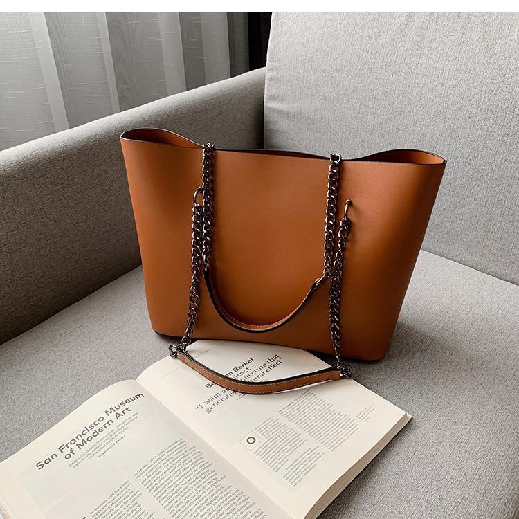 Chic PU Leather Women's Tote Bag