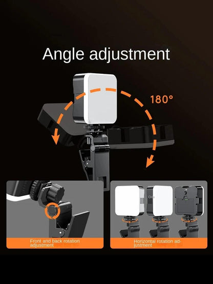 Plokama PK-79 LED Selfie Video Light for Mobile & Camera – 3 Light Modes, 3200K-5600K