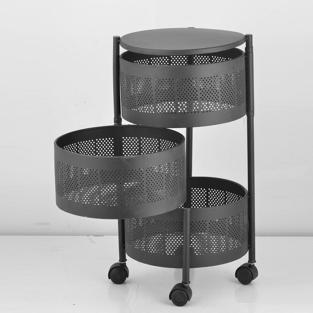 3 Layered Rotatable Fruit Basket