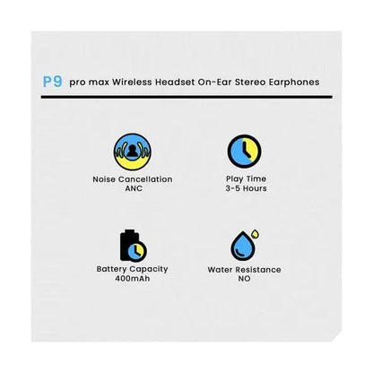 P9 pro max Wireless Headset