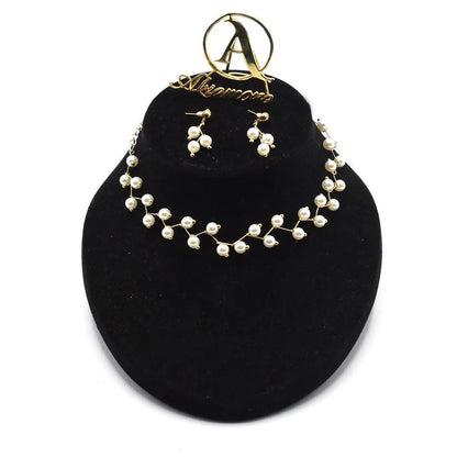 Pearl Necklaces With Earings
