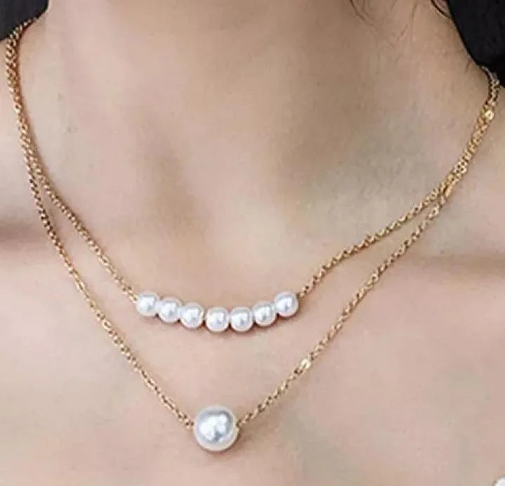 Beautiful White Pearl Necklace