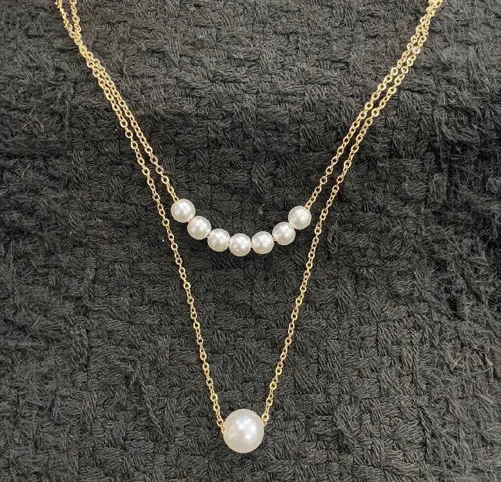 Beautiful White Pearl Necklace