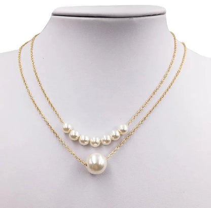 Beautiful White Pearl Necklace