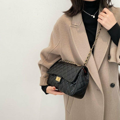 Girl's PU Leather Embroidered Shoulder Bag