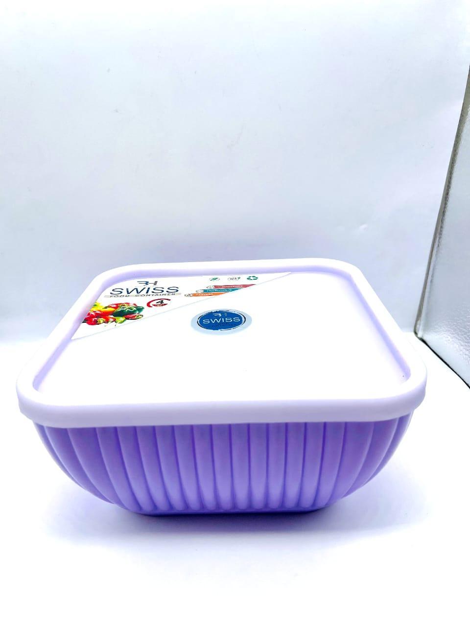 Food Storage Container, Pack Of 4