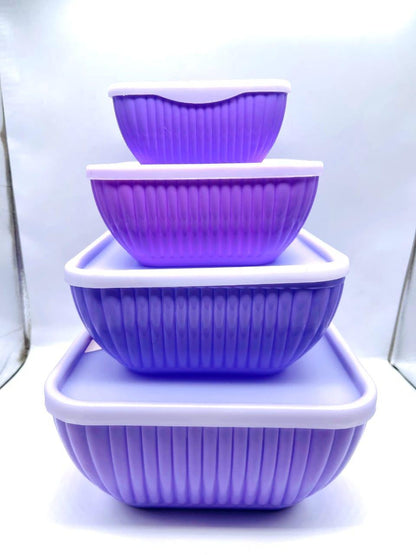 Food Storage Container, Pack Of 4