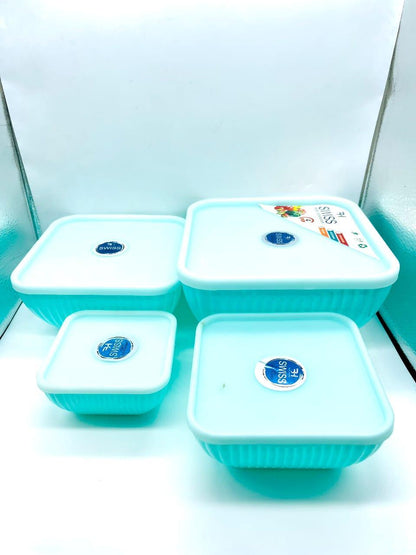 Food Storage Container, Pack Of 4