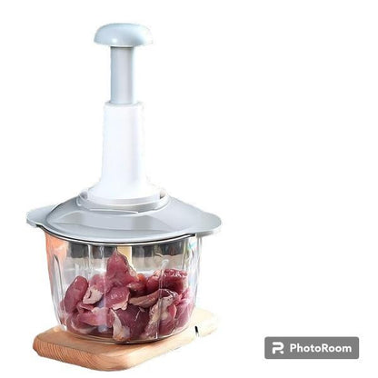 Manual Hand Press Food Chopper