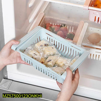 Adjustable Fridge Storage Basket