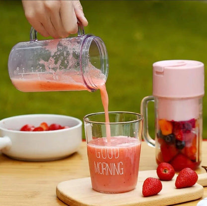 Portable & Rechargeable Electric Juicer Blender