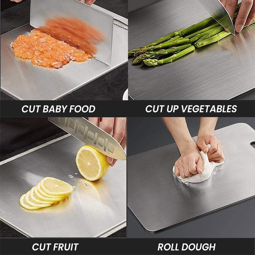 Premium Stainless Steel Cutting Board
