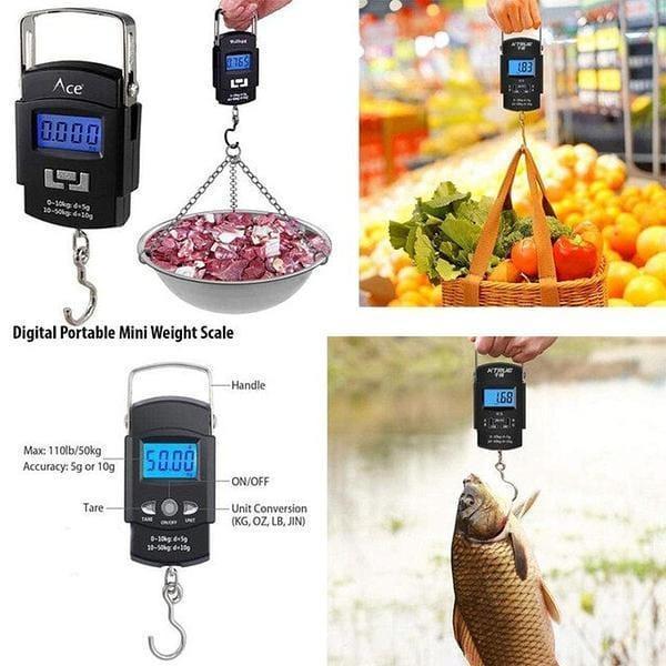 1 Pc 50kg Capacity Digital LED Screen Kitchen Scale