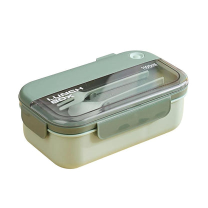 Bento Lunch Box Reusable 2 Compartment Food Container